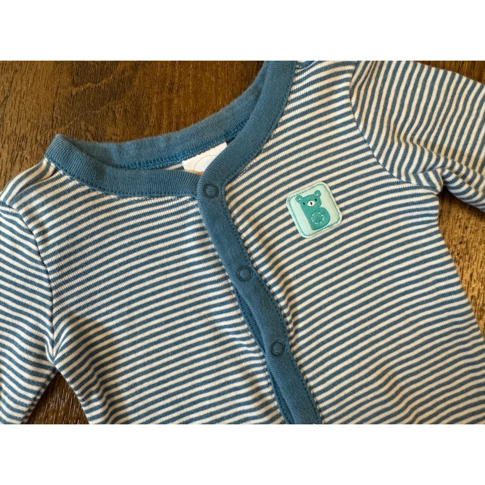 Baby Boy 0/3 Months Footed Sleepers Rompers 1 PC Outfits Pajamas Clothes Frog - Picture 3 of 11